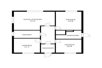 Фото №4: Дом 90 м² - Аэропорт, мкр. Прикубанский внутригородской округ, ул. Сиреневая, 37