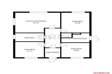 Фото №4: Дом 90 м² - Аэропорт, мкр. Прикубанский внутригородской округ, ул. Сиреневая, 37