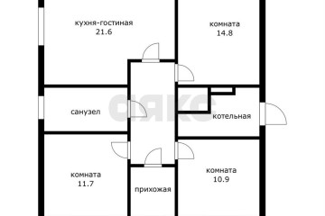 Фото №4: Дом 90 м² - Аэропорт, мкр. Прикубанский внутригородской округ, ул. Сиреневая, 37