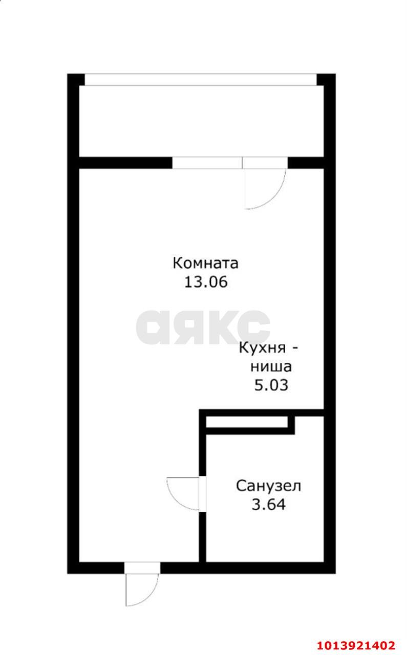 Фото №11: Студия 24 м² - Краснодар, жилой комплекс Нeo-квартал Красная Площадь, ул. Конгрессная, 25