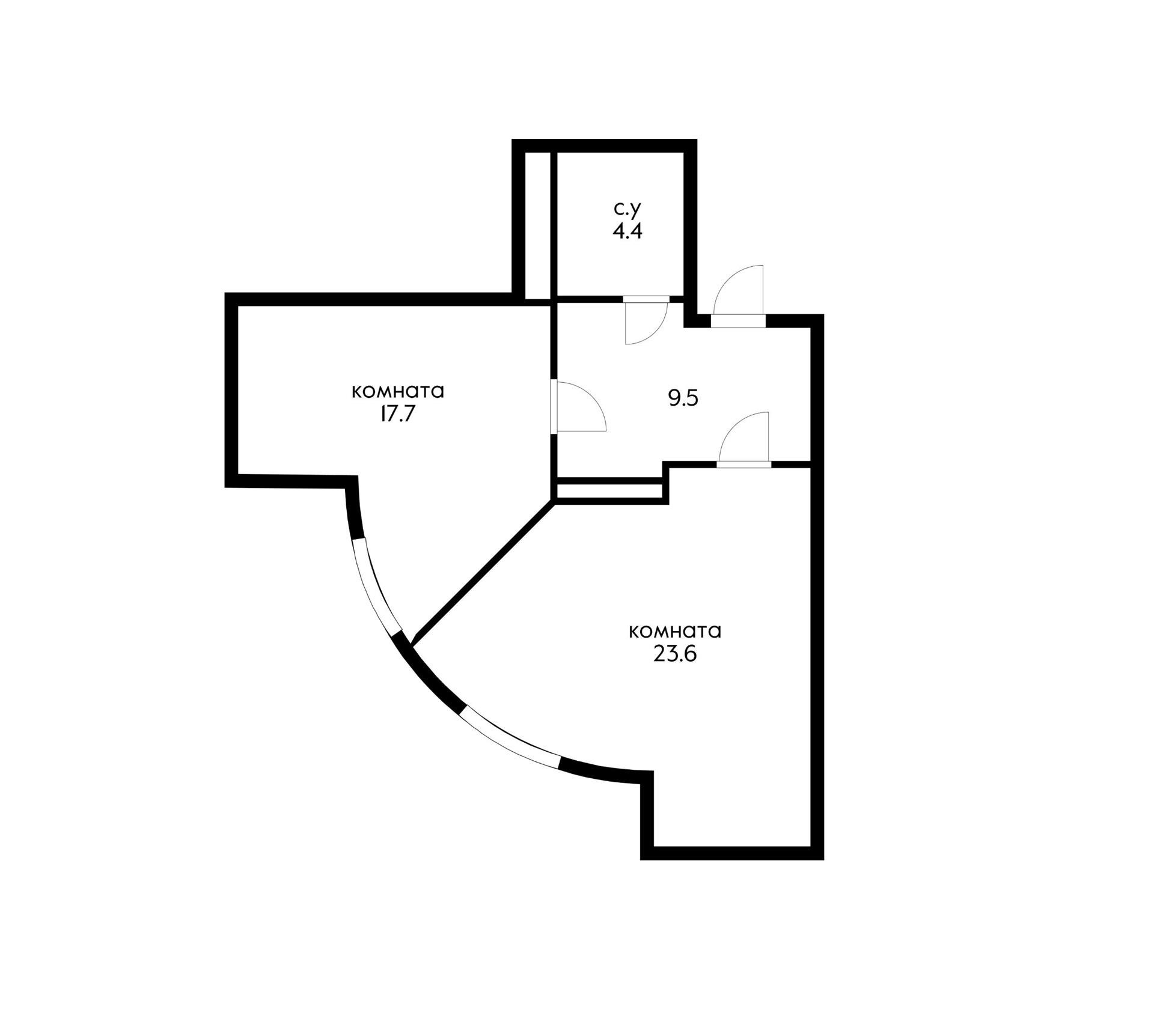 Фото №16: Апартаменты 54 м² - Краснодар, Карасунский внутригородской округ, Хлопчато-бумажный Комбинат, мкр. жилой комплекс Гранд Пэлэс, ул. Уральская, 75/6