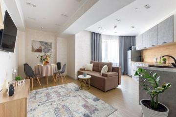 Фото №1: Апартаменты 54 м² - Краснодар, мкр. жилой комплекс Гранд Пэлэс, ул. Уральская, 75/6