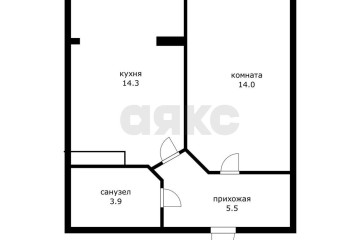 Фото №4: 1-комнатная квартира 38 м² - Яблоновский, ул. Тургеневское Шоссе, 1Гк1
