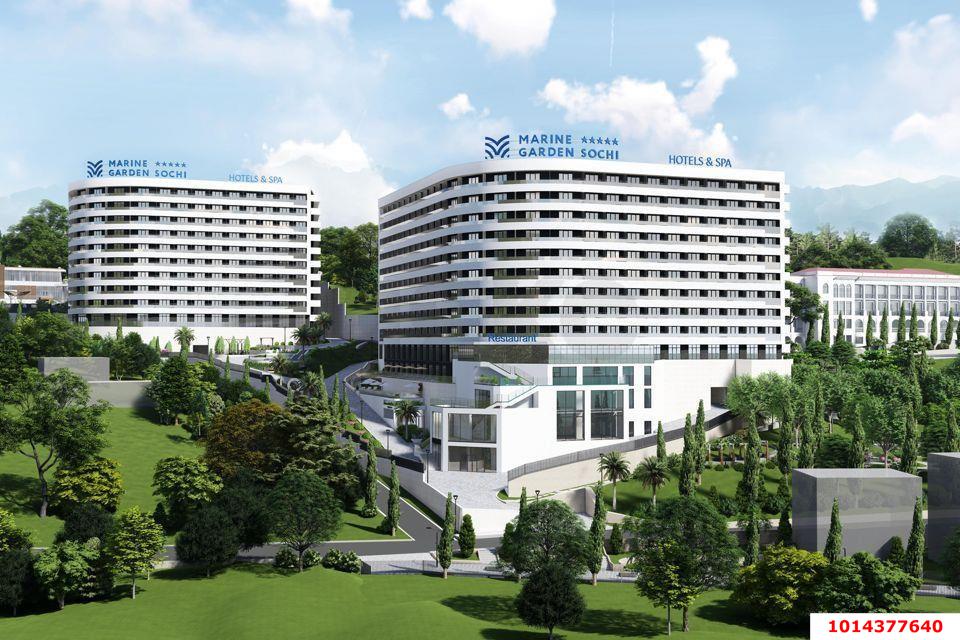 Фото №1: Апартаменты 39 м² - Сочи, Хоста, ул. Шоссейная, 9к2