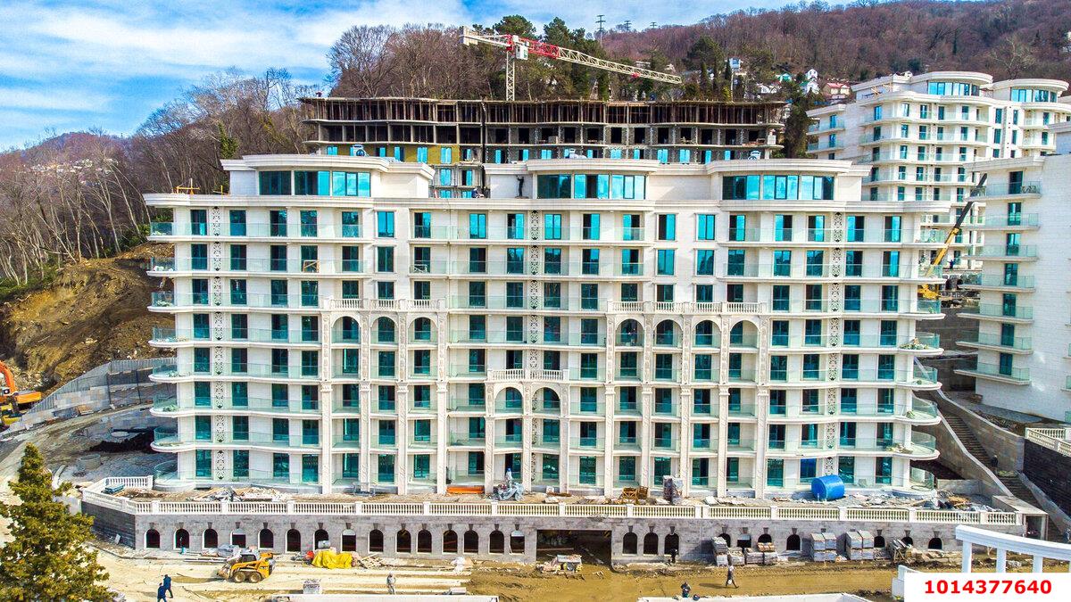 Фото №3: Апартаменты 39 м² - Сочи, Хоста, ул. Шоссейная, 9к2