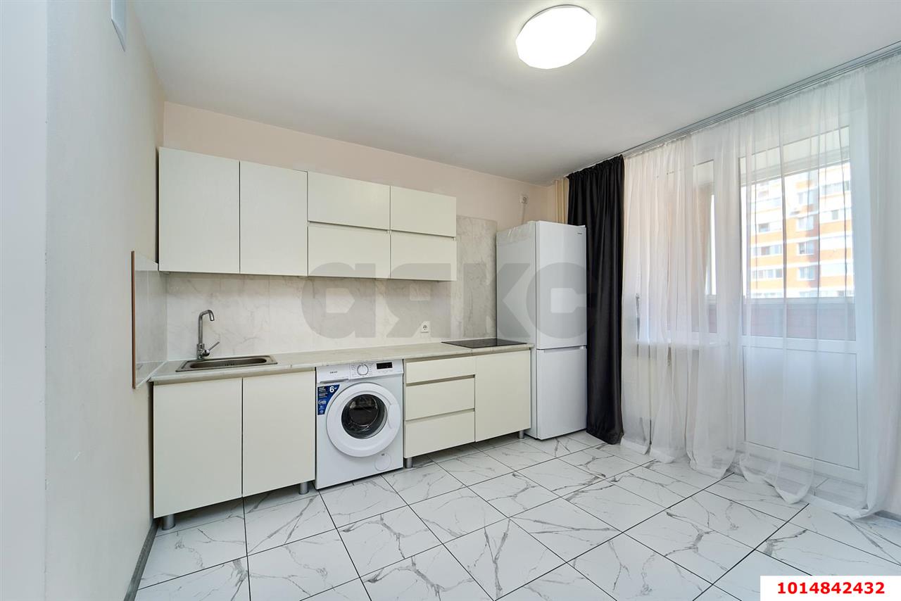 Фото №3: 1-комнатная квартира 44 м² - Краснодар, Военный городок № 1, ул. имени Калинина, 350/3