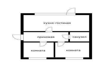 Фото №5: Дом 70 м² - Октябрьский, ст Тополь, ул. Строителей, 15