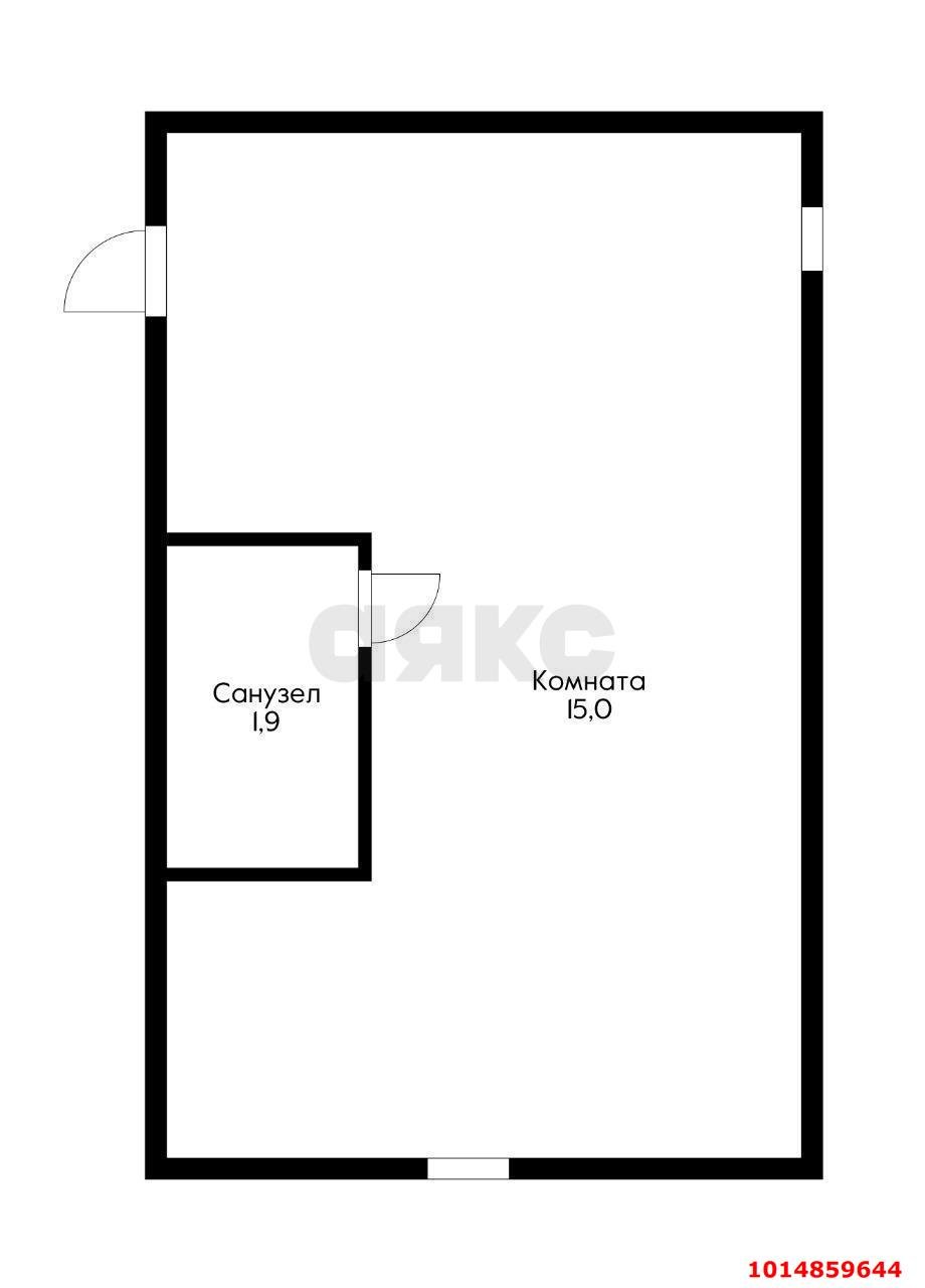 Фото №7: Студия 18 м² - Краснодар, Музыкальный, ул. имени С.В. Рахманинова, 22