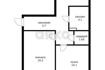Фото №1: 2-комнатная квартира 62 м² - Краснодар, мкр. ЖК Лучезарный, ул. Московская, 154к1