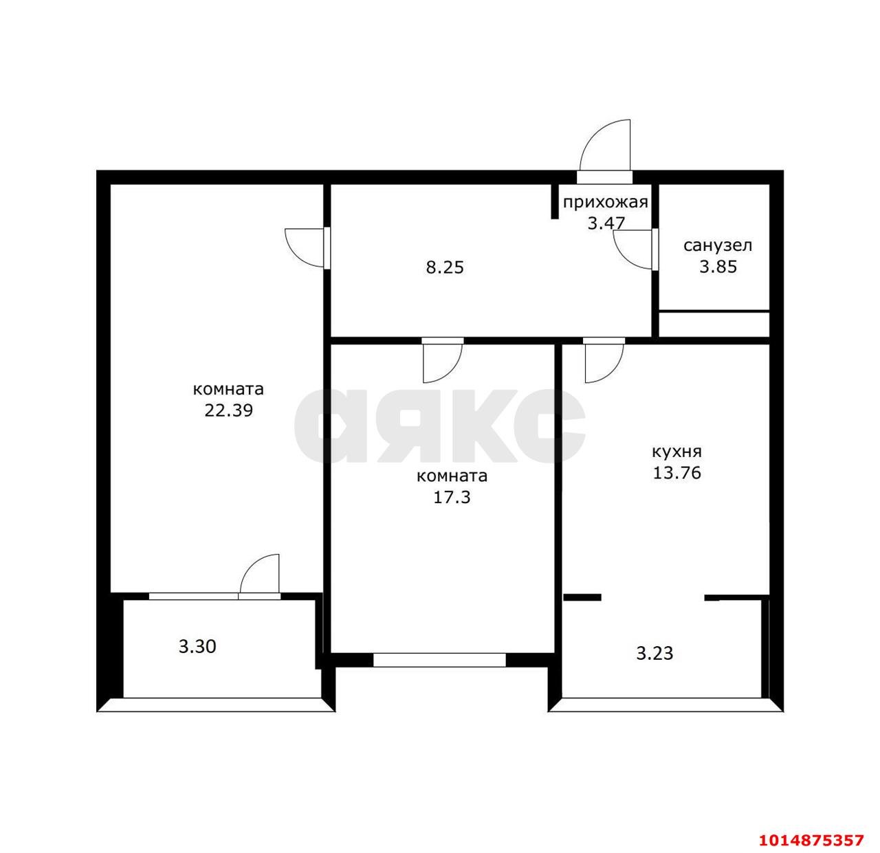 Фото №13: 2-комнатная квартира 75 м² - Краснодар, Центральный, ул. Березанская, 89