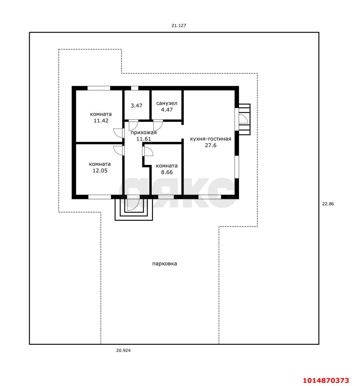 Фото №2: Дом 80 м² + 5 сот. - Южный, мкр. Олимпийский, ул. Удобная, 31