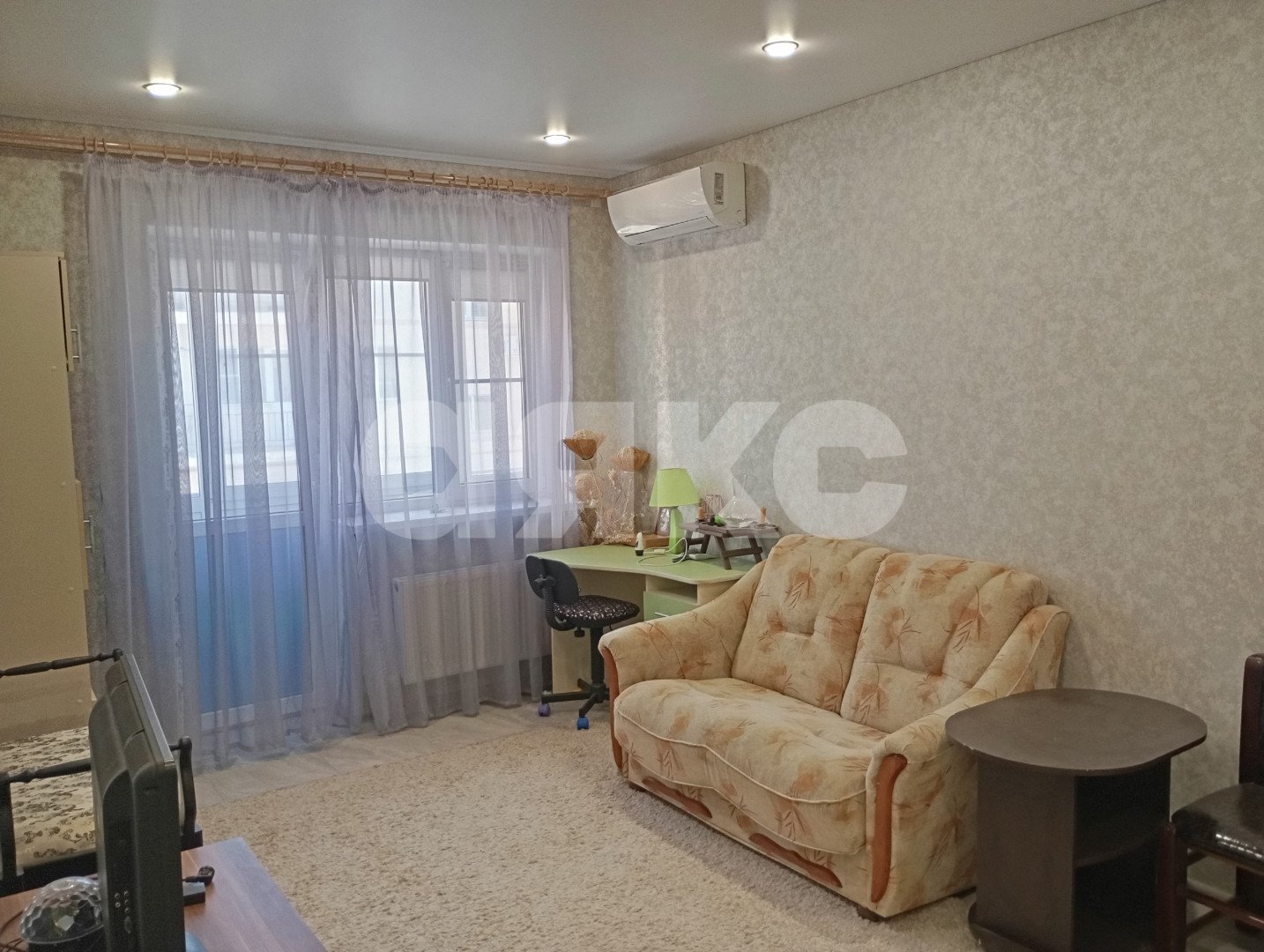 Фото №2: 1-комнатная квартира 42 м² - Анапа, Алексеевка, ул. Солнечная, 38к5