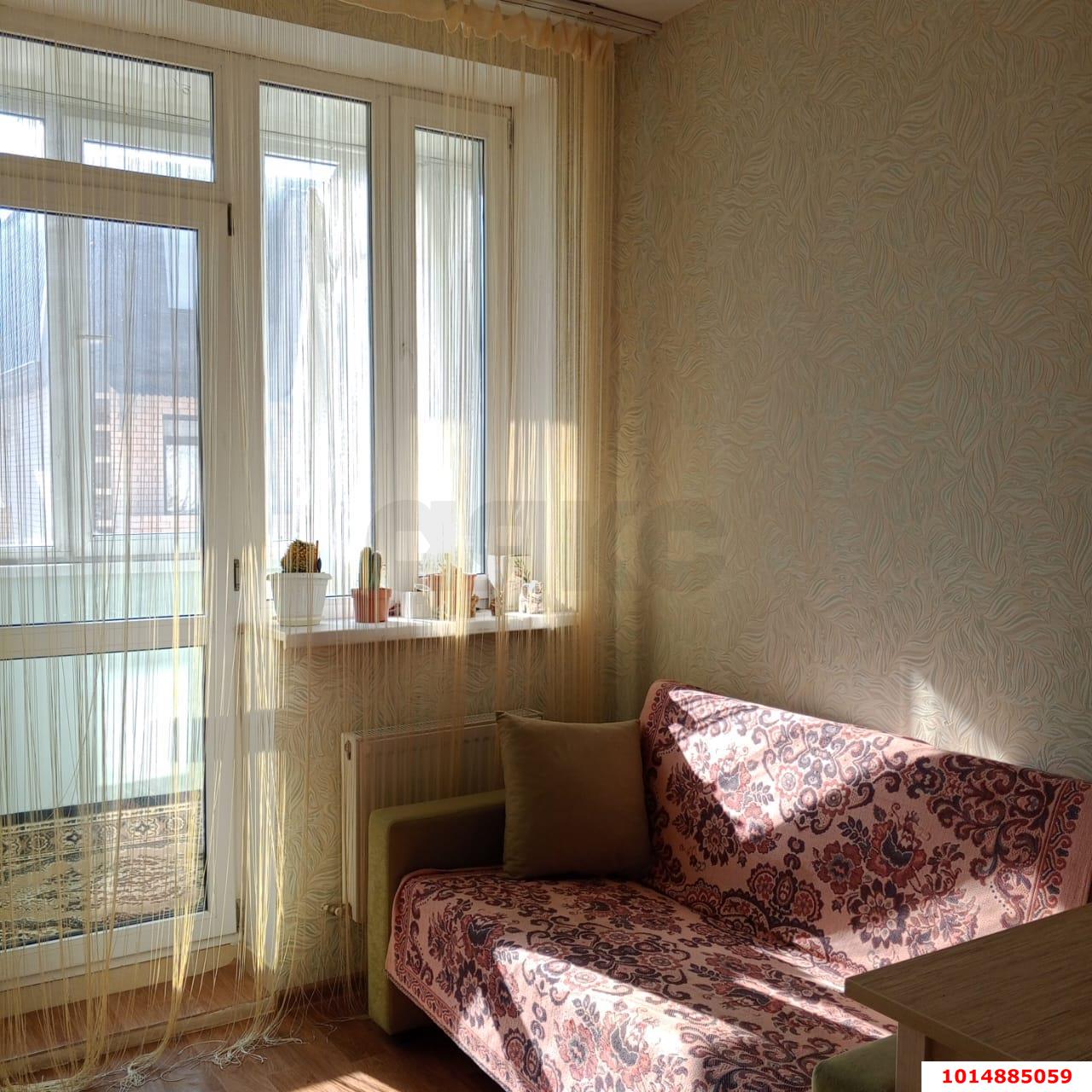 Фото №1: 1-комнатная квартира 34 м² - Российский, Прикубанский внутригородской округ, ул. Ратной Славы, 23