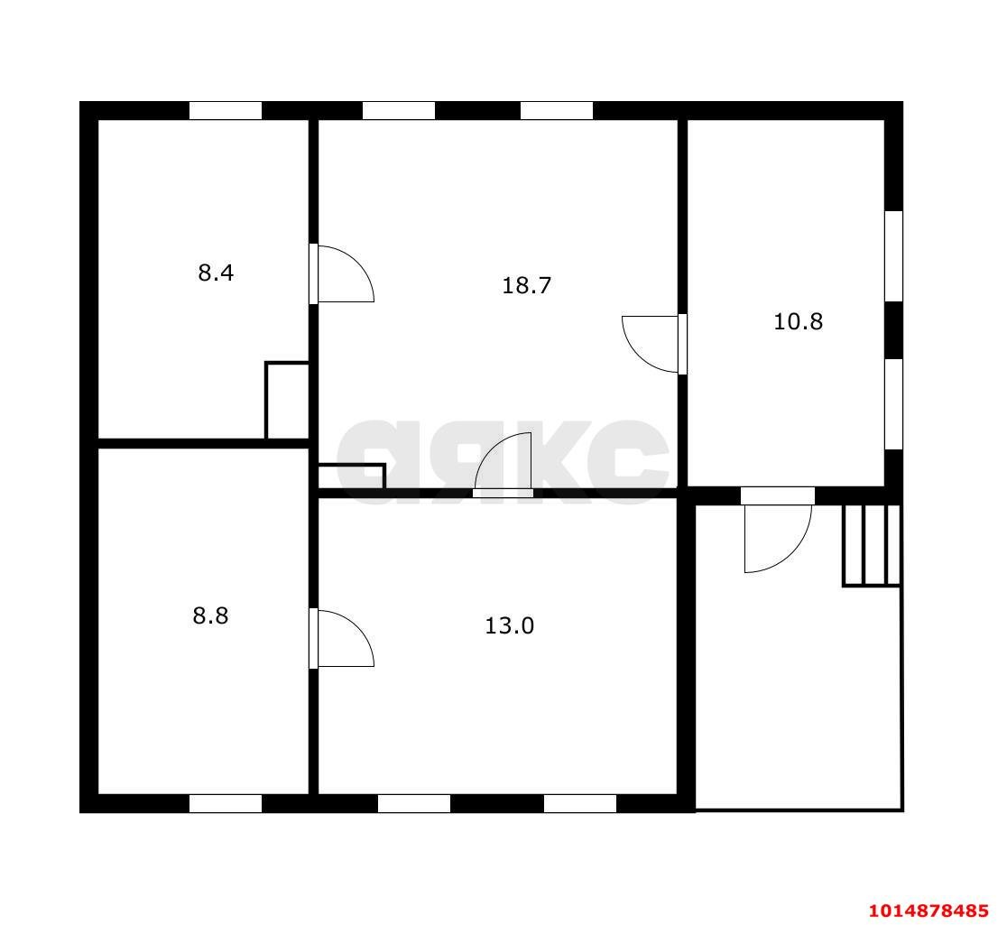 Фото №14: Дом 48 м² + 16.9 сот. - Ахтырский, ул. Советская, 71