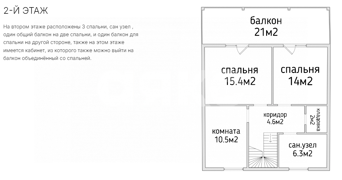Фото №39: Дом 159 м² + 7 сот. - Домодедово, КП Бор, 74