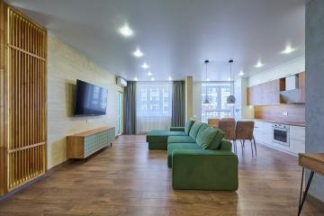 Фото №1: 3-комнатная квартира 106 м² - Краснодар, мкр. ЖК На Высоте, ул. Каляева, 263/4к1