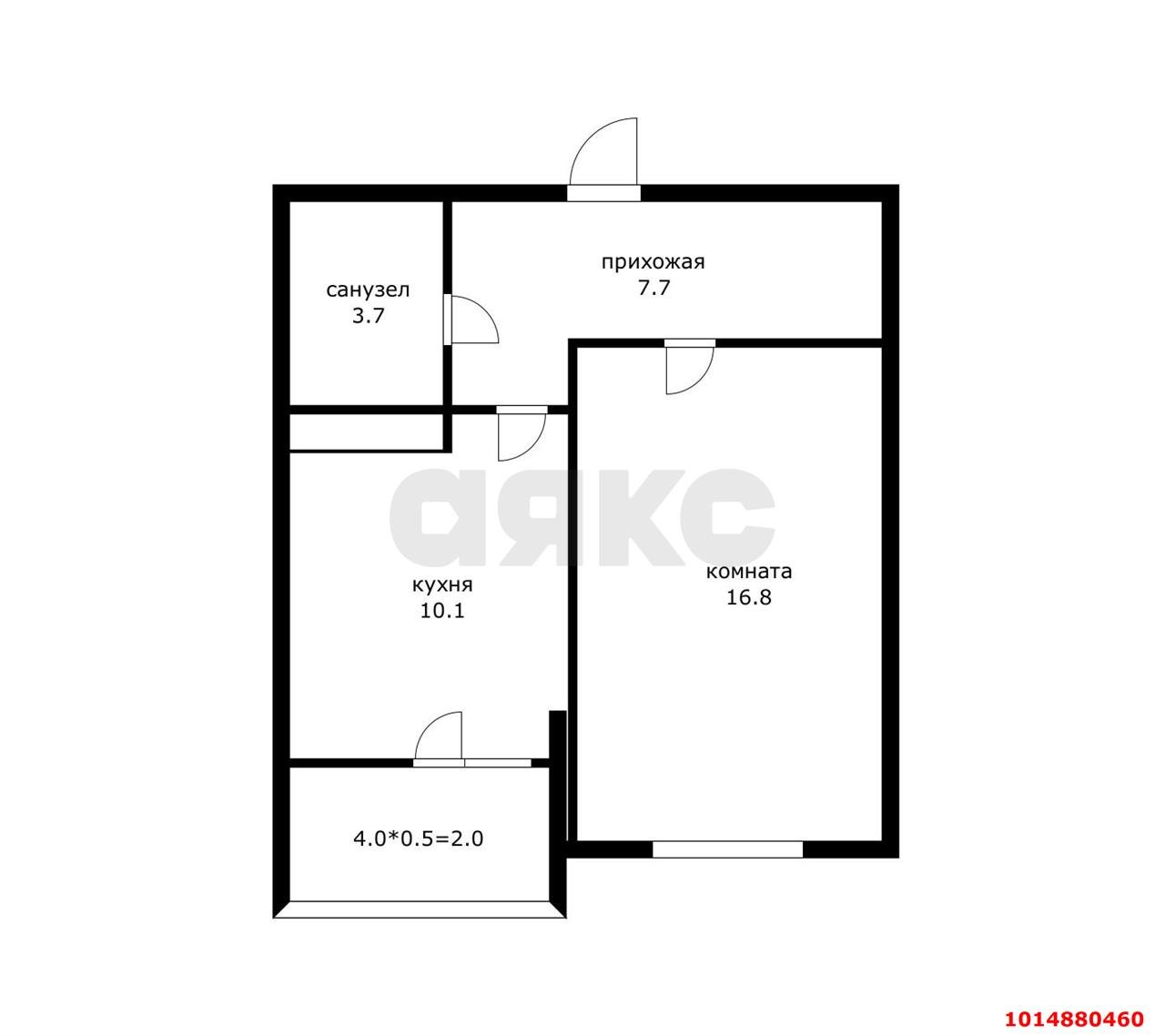 Фото №9: 1-комнатная квартира 40 м² - Краснодар, ЖК Маршал, ул. Гаражная, 87к1