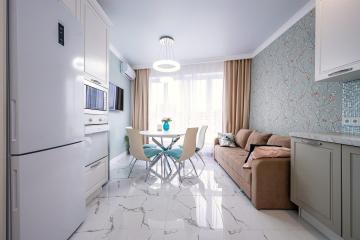 Фото №1: 2-комнатная квартира 76 м² - Краснодар, мкр. ЖК Гарантия, ул. Восточно-Кругликовская, 42/3к1