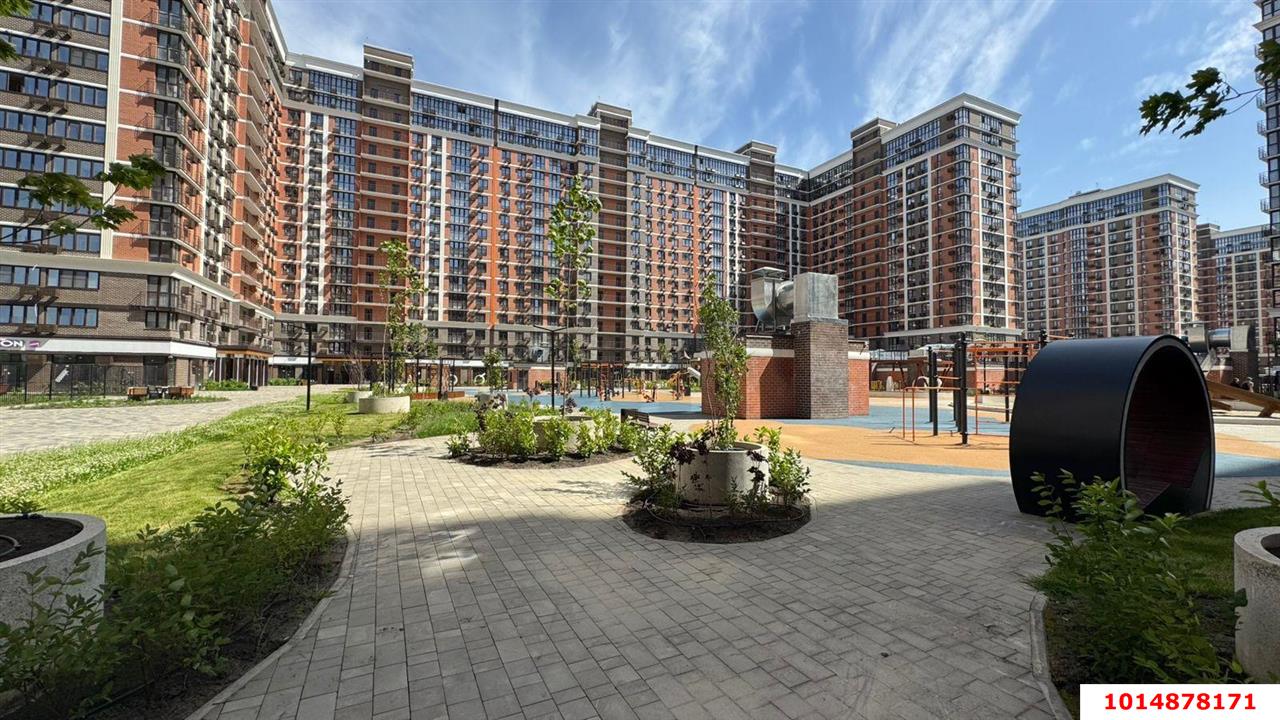 Фото №4: 1-комнатная квартира 37 м² - Краснодар, Прикубанский внутригородской округ, мкр. жилой комплекс Самолёт-6, ул. Ивана Беличенко, 90к3