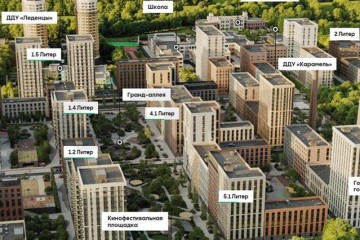 Фото №5: 2-комнатная квартира 51 м² - Краснодар, мкр. жилой квартал Патрики, 