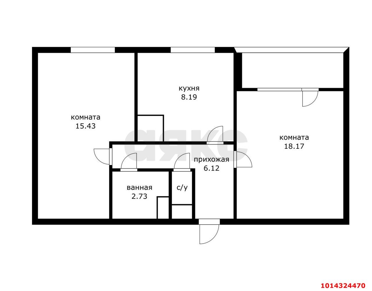 Фото №7: 2-комнатная квартира 60 м² - Краснодар, имени Маршала Жукова, ул. имени Дзержинского, 201