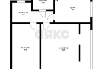 Фото №3: 2-комнатная квартира 66 м² - Новая Адыгея, мкр. жилой комплекс Мега-Победа 2, ул. Песочная, 1к1
