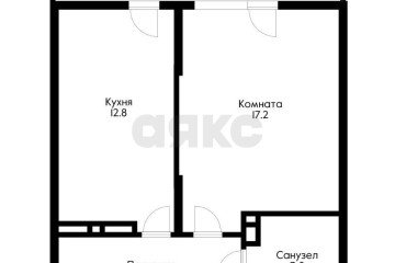 Фото №2: 1-комнатная квартира 42 м² - Краснодар, мкр. Краевая Клиническая Больница, ул. Домбайская, 6/2