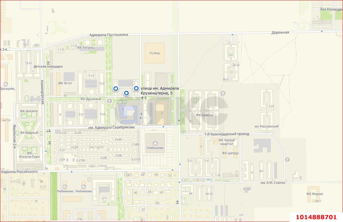 Фото №8: Коммерция 67 м² - Краснодар, Прикубанский внутригородской округ, Россинского, мкр. жилой комплекс Red777, ул. Адмирала Крузенштерна, 5