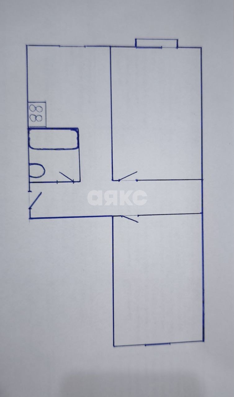 Фото №10: 2-комнатная квартира 47 м² - Петропавловск-Камчатский, Дачный, б-р Рыбацкой Славы, 1