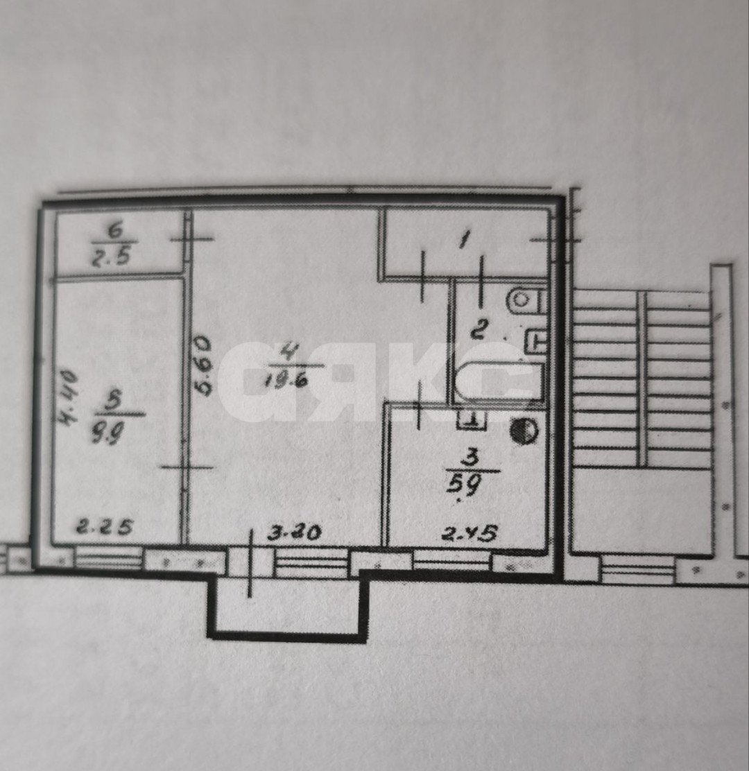 Фото №4: 2-комнатная квартира 43 м² - Петропавловск-Камчатский, Зелёная роща, ул. Сахалинская, 15