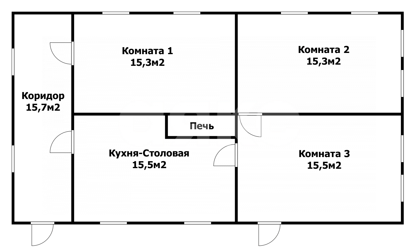 Фото №13: Дом 77 м² + 44 сот. - Хакуринохабль, ул. Шовгенова