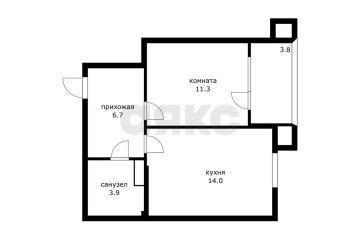 Фото №3: 1-комнатная квартира 35 м² - Краснодар, мкр. Парк Победы, 
