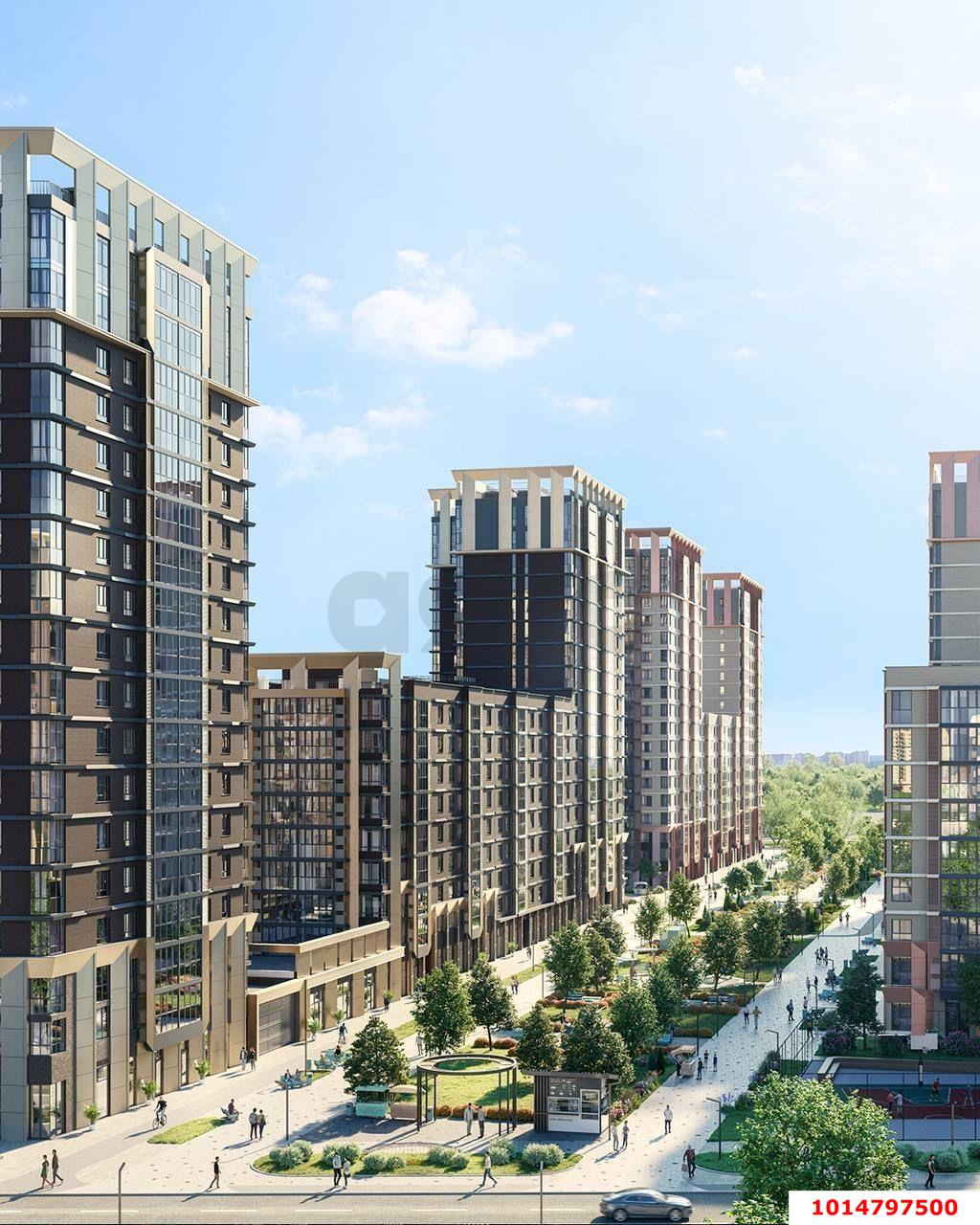 Фото №1: 1-комнатная квартира 39 м² - Краснодар, ул. имени Героя Дангиреева