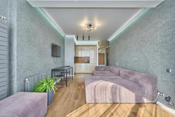 Фото №5: 1-комнатная квартира 46 м² - Краснодар, мкр. жилой комплекс Седьмой Континент, ул. Совхозная, 1к5