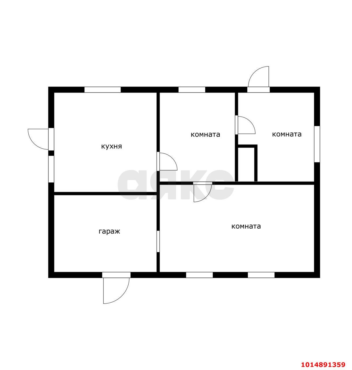 Фото №16: Дом 46 м² + 18.83 сот. - Красносельское, ул. Горького, 43