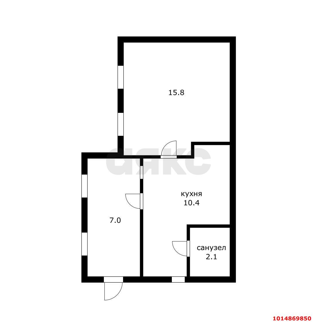 Фото №18: Часть дома 65 м² + 2 сот. - Краснодар, Прикубанский внутригородской округ, мкр. Табачная Фабрика, пер. 1-й Безымянный, 9