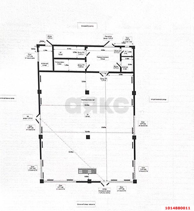 Фото №5: Торговое помещение 240 м² - Российский, Прикубанский внутригородской округ, ул. Плодовая