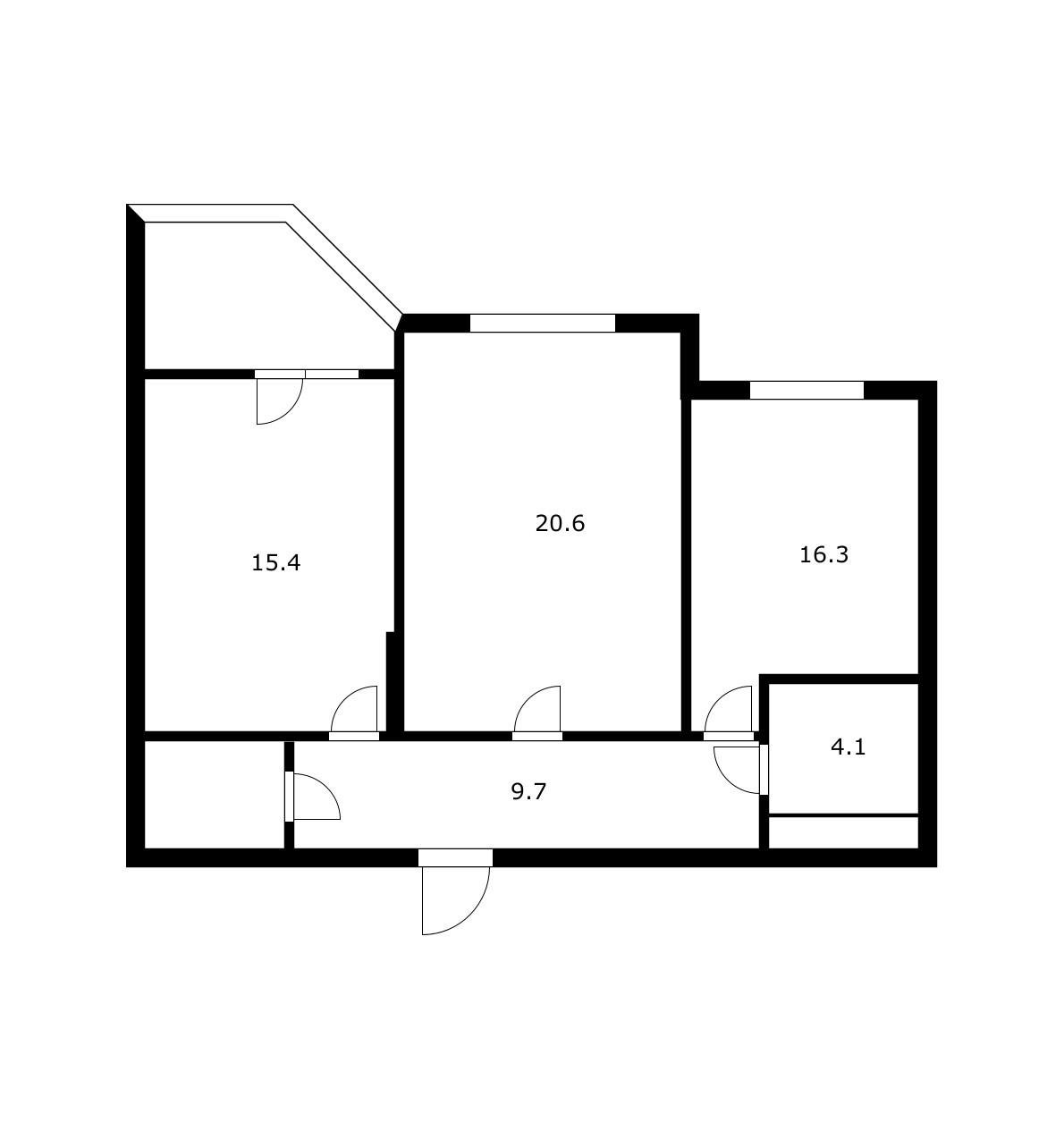 Фото №9: 2-комнатная квартира 67 м² - Краснодар, Прикубанский внутригородской округ, Круглик, мкр. Школьный, ул. Филатова, 17