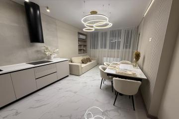 Фото №2: 2-комнатная квартира 66 м² - Краснодар, мкр. ЖК На Стахановской, ул. Стахановская, 1/5к4