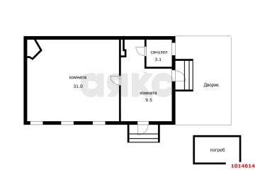 Фото №4: 2-комнатная квартира 45 м² - Краснодар, мкр. Центральный внутригородской округ, ул. Октябрьская, 44