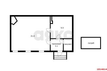 Фото №3: 2-комнатная квартира 45 м² - Краснодар, мкр. Центральный, ул. Октябрьская, 44