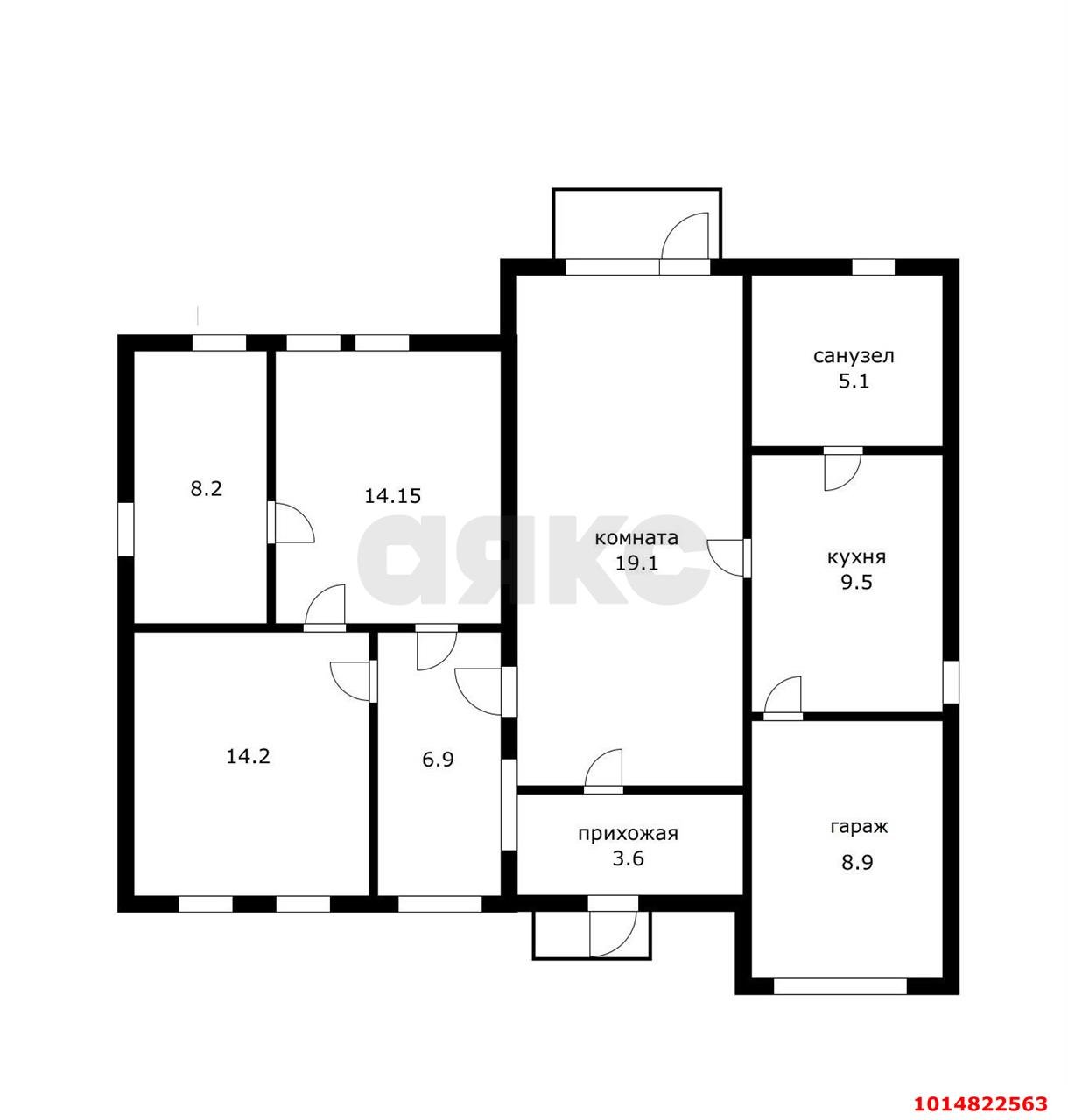 Фото №19: Дом 90 м² + 8.7 сот. - Елизаветинская, Прикубанский внутригородской округ, ул. Красноармейская, 75