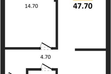 Фото №1: 1-комнатная квартира 47 м² - Краснодар, мкр. Догма Парк, 