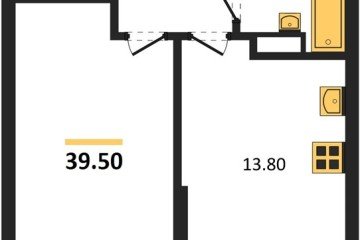 Фото №1: 1-комнатная квартира 39 м² - Краснодар, мкр. Догма Парк, ул. Марины Цветаевой, 33