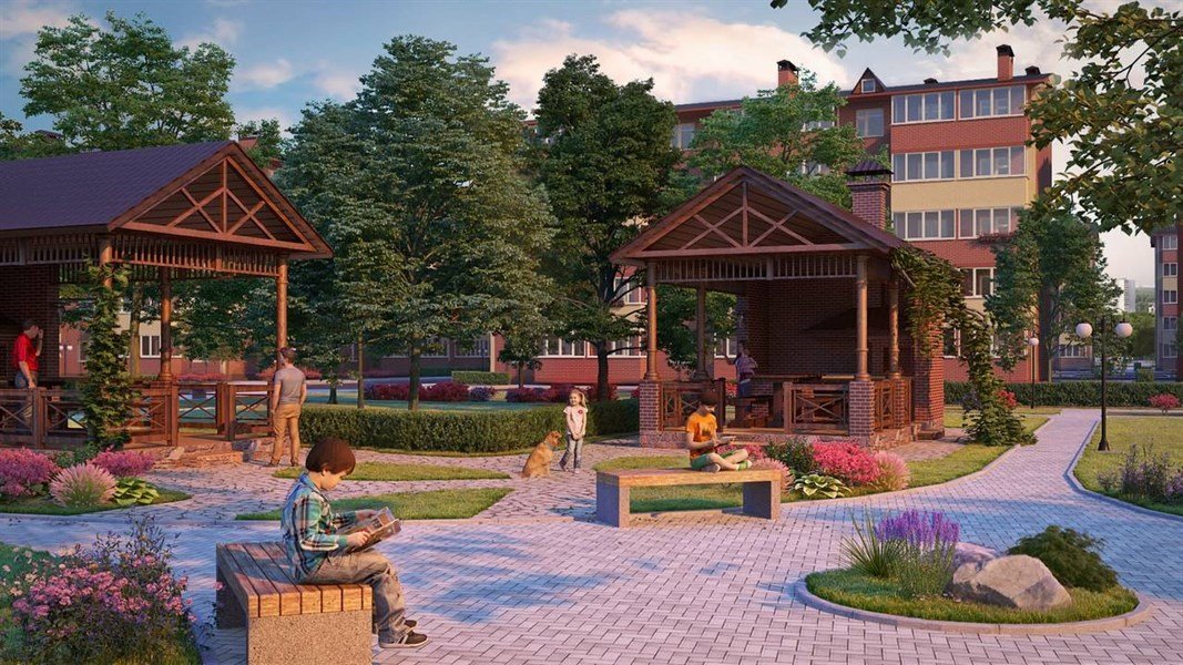 Фото №3: 3-комнатная квартира 61 м² - Новая Адыгея, мкр. жилой комплекс Дарград