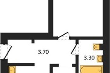 Фото №1: 2-комнатная квартира 49 м² - Новая Адыгея, мкр. жилой комплекс Дарград, 