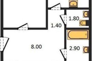 Фото №1: 3-комнатная квартира 68 м² - Новая Адыгея, мкр. жилой комплекс Дарград, 