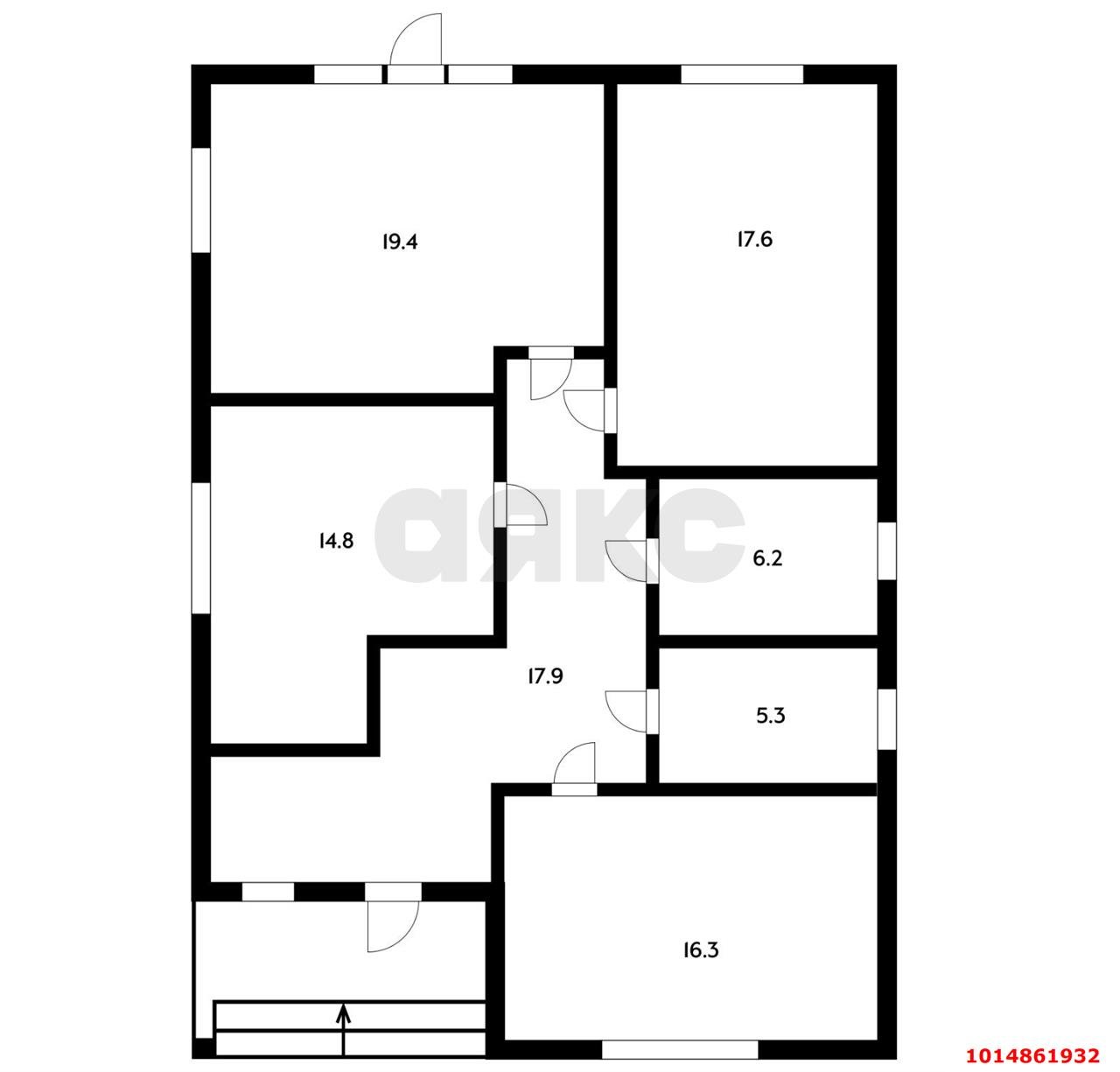 Фото №4: Дом 97 м² + 4.3 сот. - Энем, ул. Егерухаевская, 6