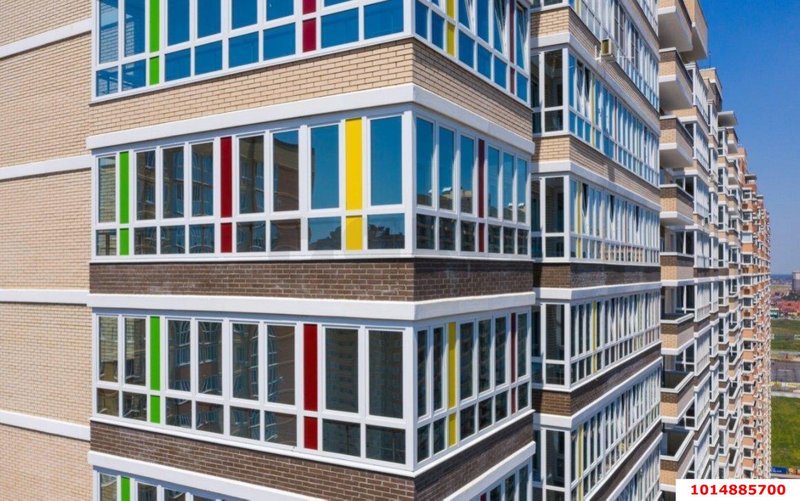 Фото №2: Студия 29 м² - Краснодар, ЖК Абрикосово, ул. имени Героя Георгия Бочарникова, 4к1