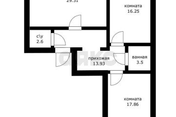 Фото №2: 3-комнатная квартира 86 м² - Краснодар, мкр. ЖК Красная Площадь, ул. Конгрессная, 19/1